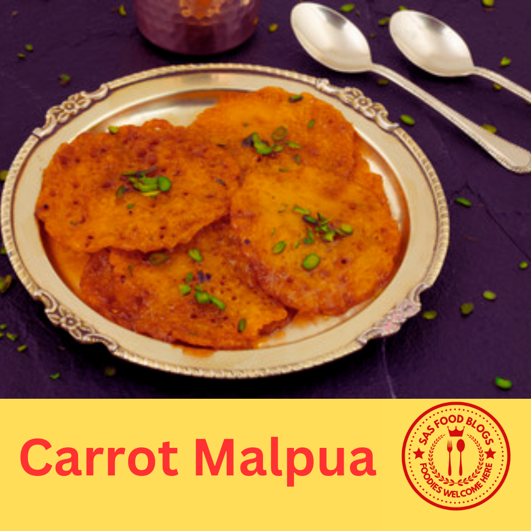 Carrot Malpua Recipe