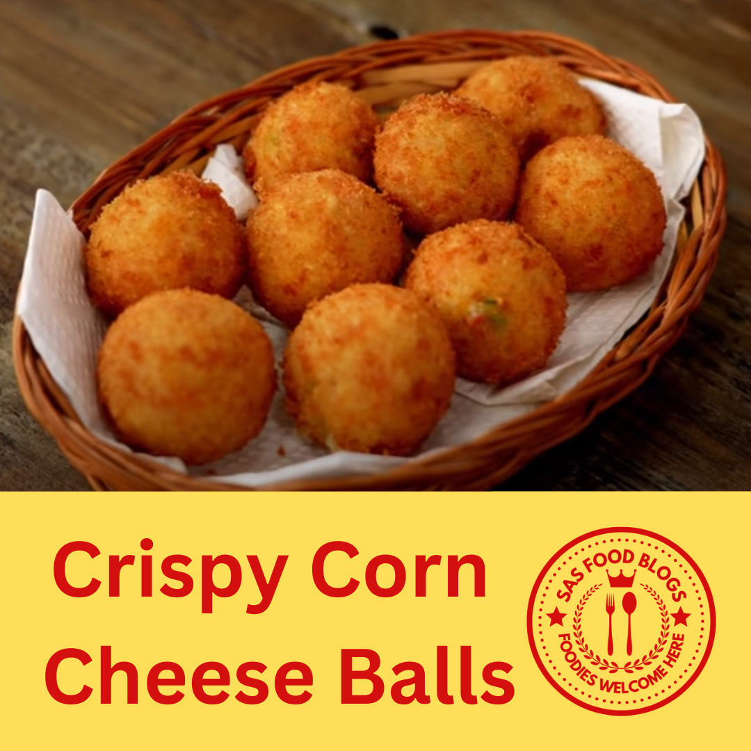 Crispy Corn Cheese Balls