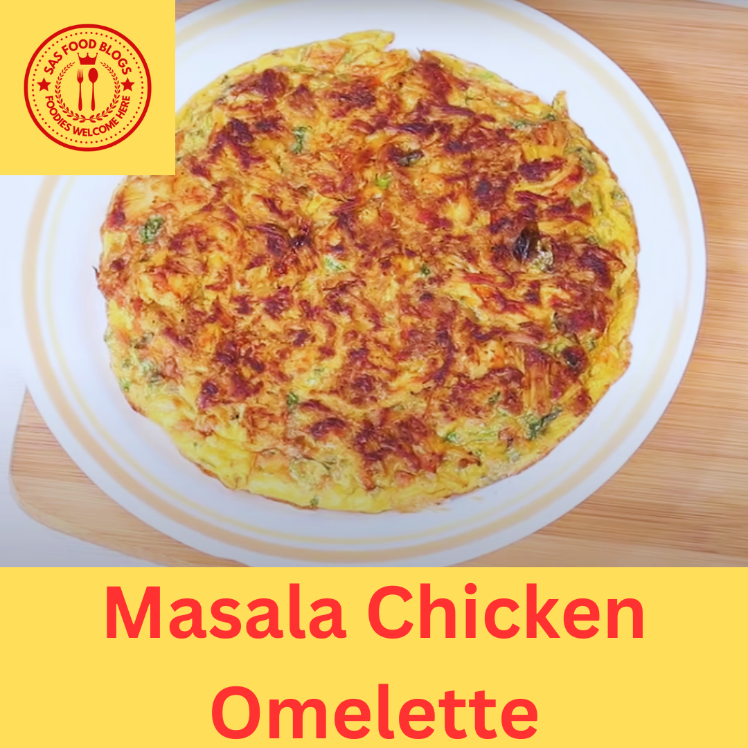 Masala Chicken Omelette