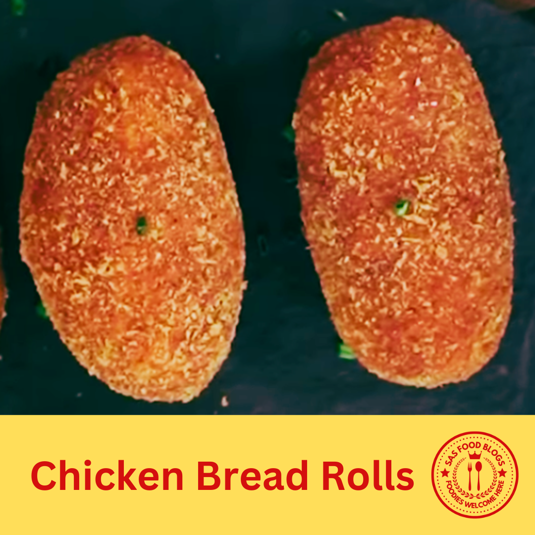 Crispy Chicken Bread Rolls