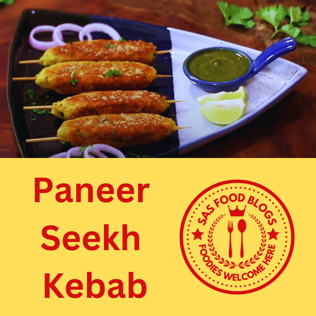 Paneer Seekh Kebab