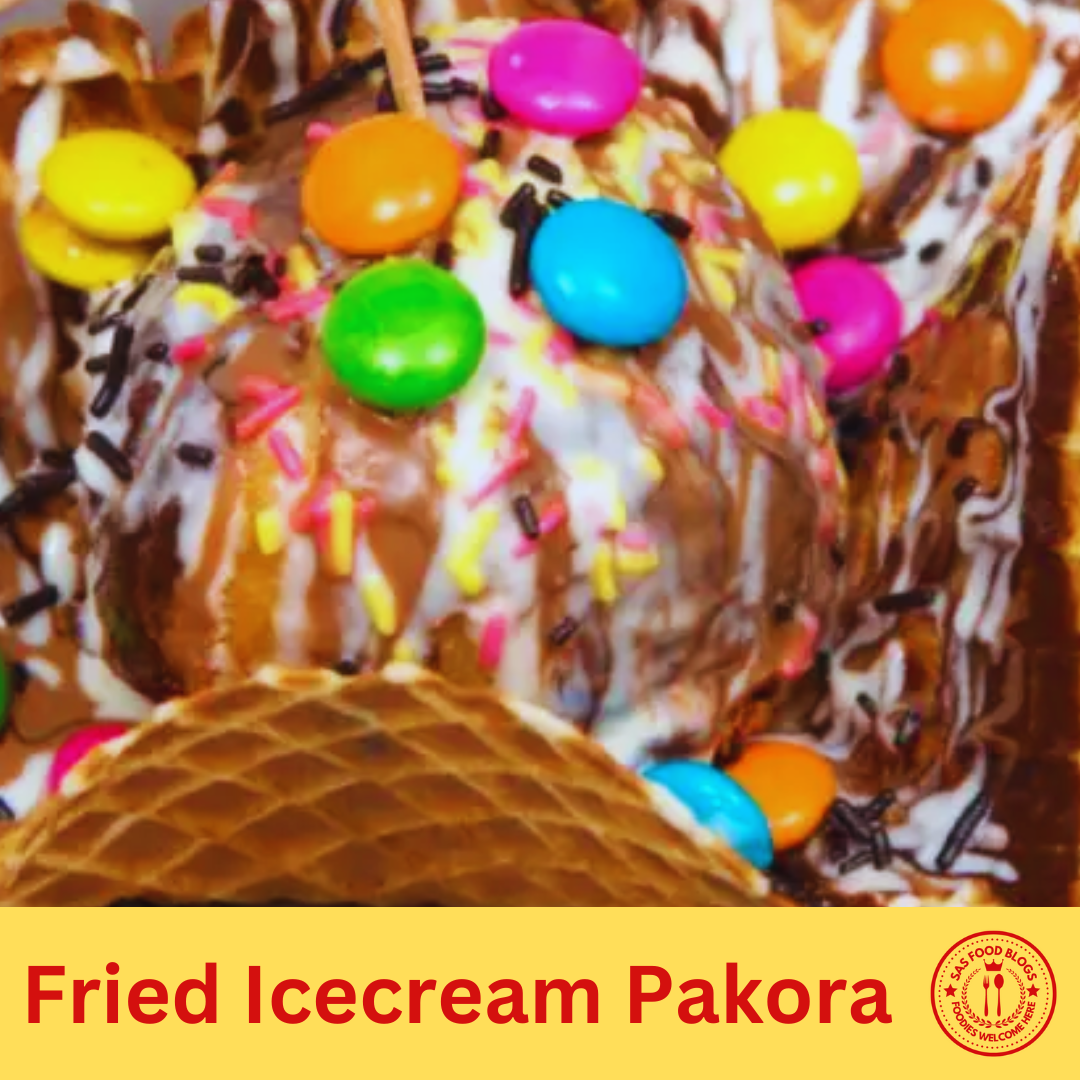 Fried Icecream Pakora