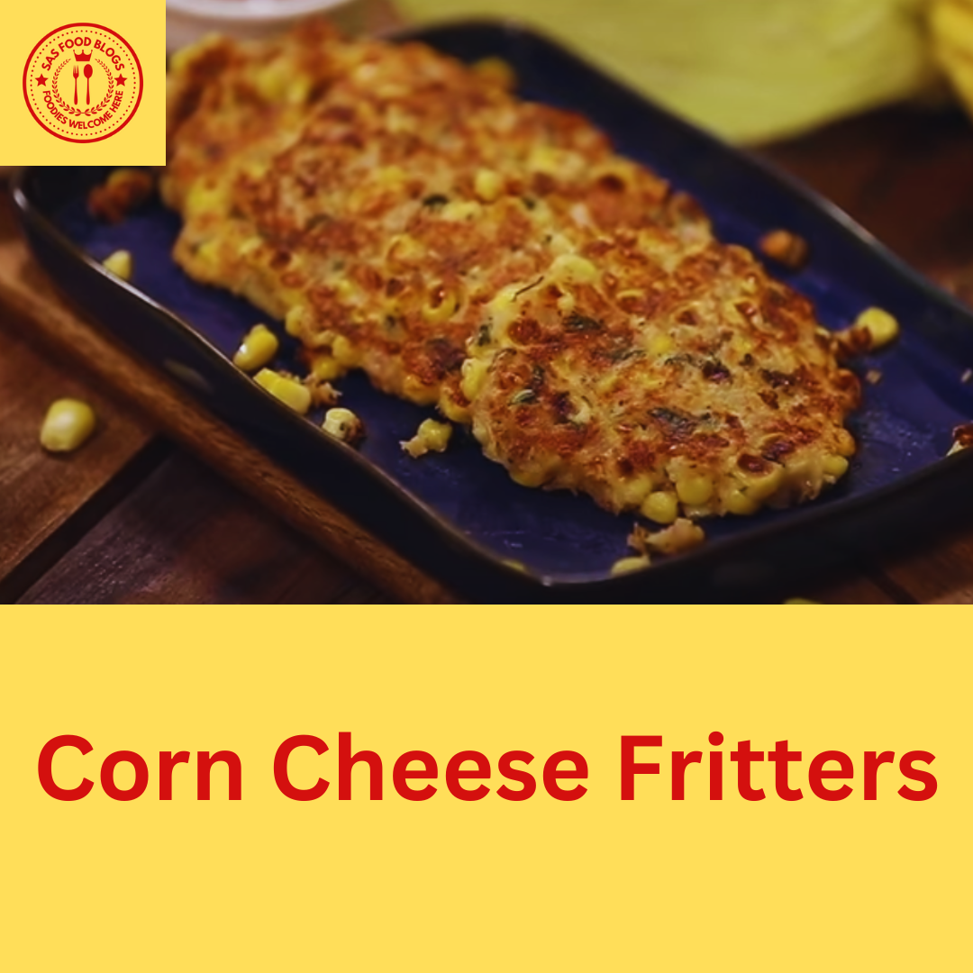 Corn Cheese Fritters