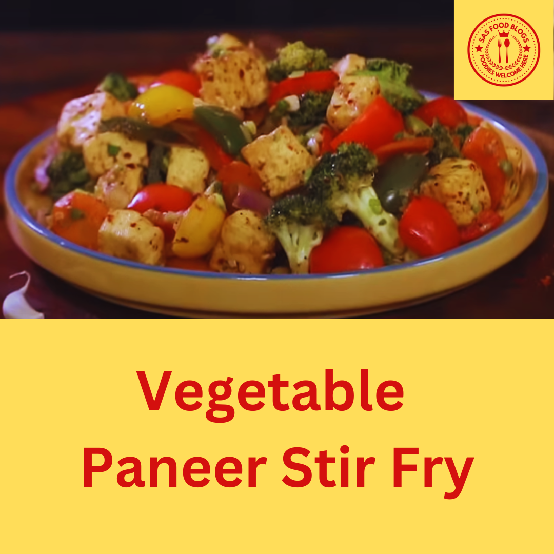 Vegetable Paneer Stir Fry