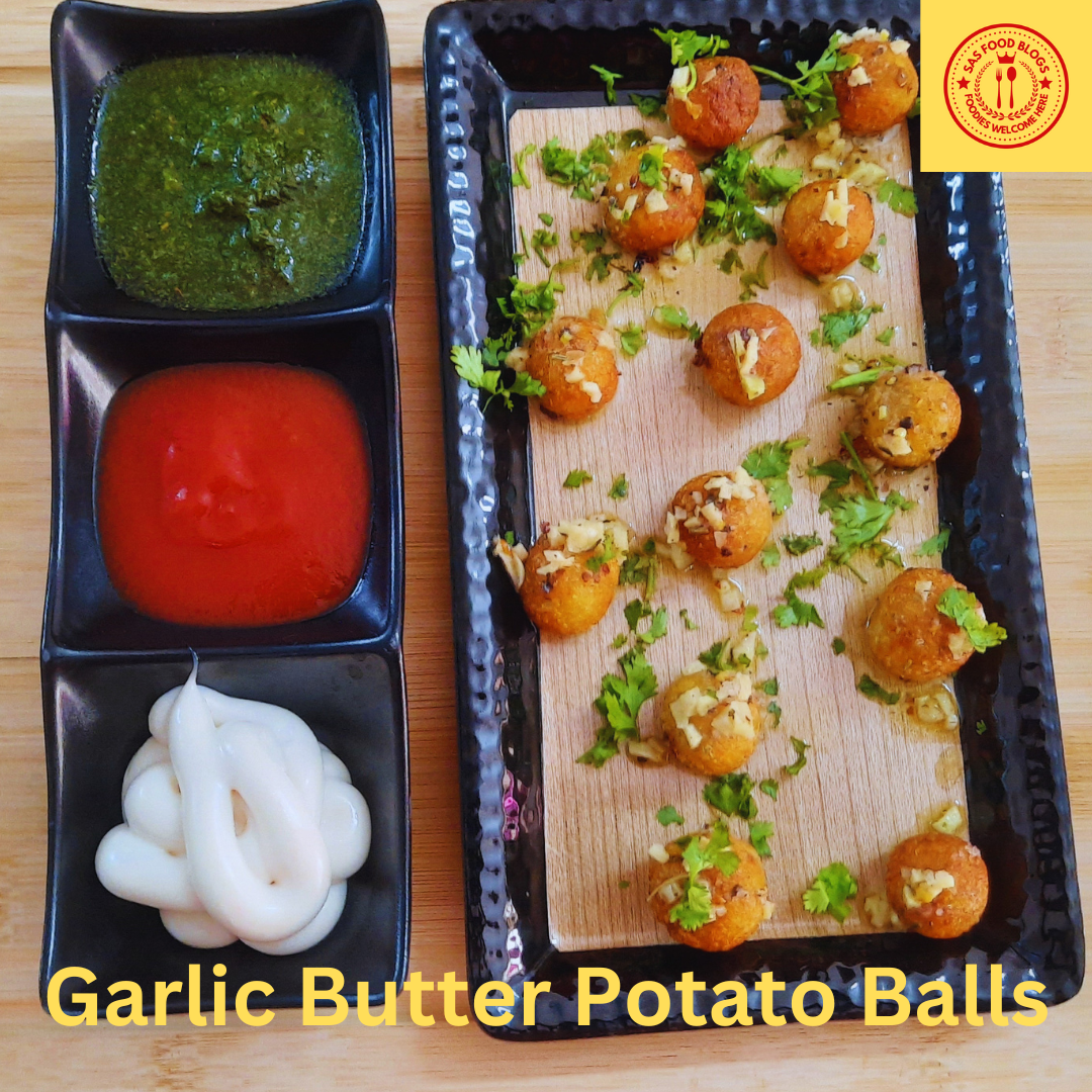 Garlic Butter Potato Balls