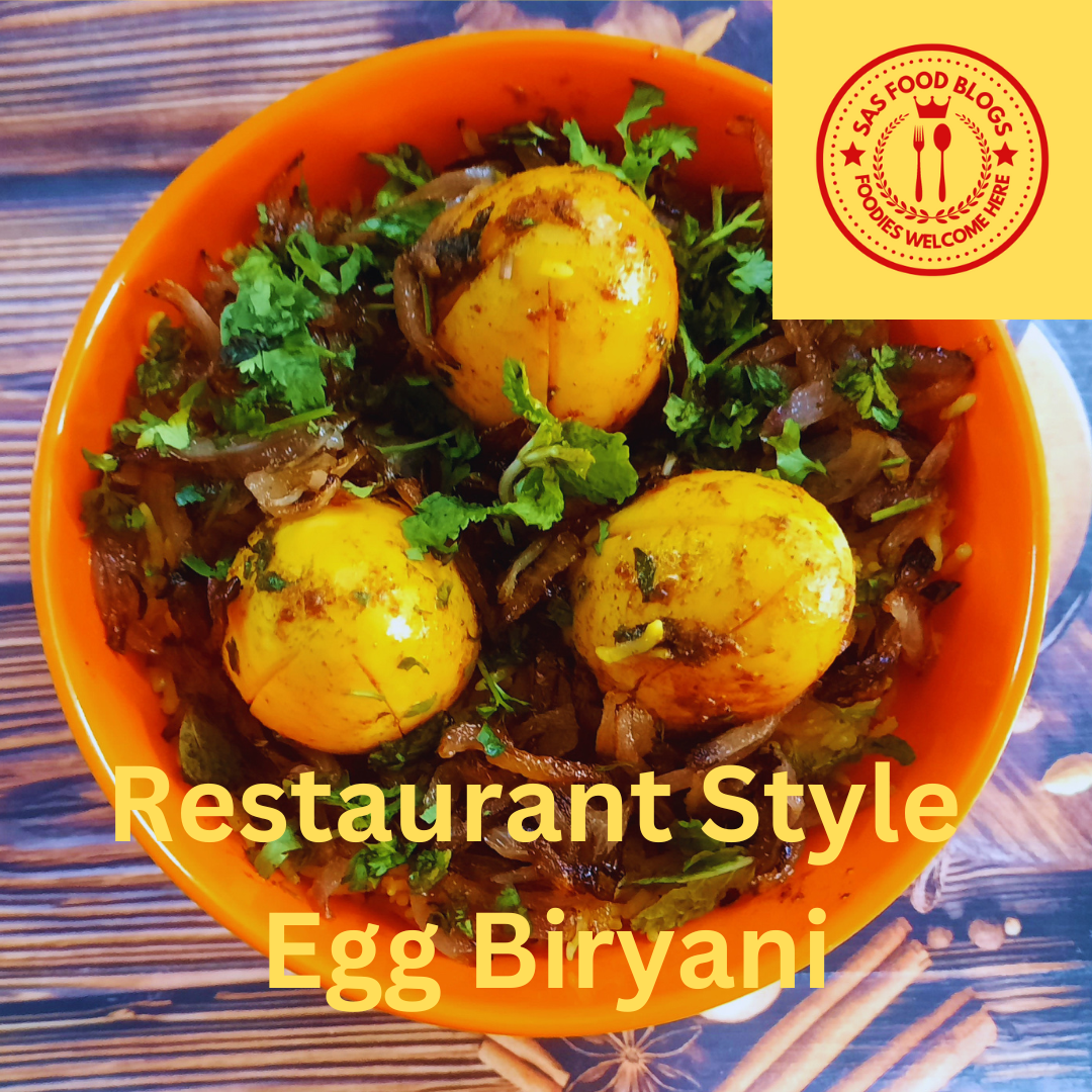 Restaurant Style Egg Biryani